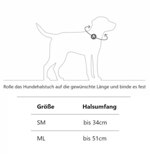 Hundehalstuch Schottenkaro klassisch